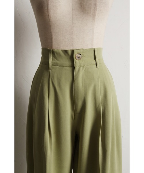 タックワイドパンツ【tallサイズあり】（その他パンツ）｜&. NOSTALGIA