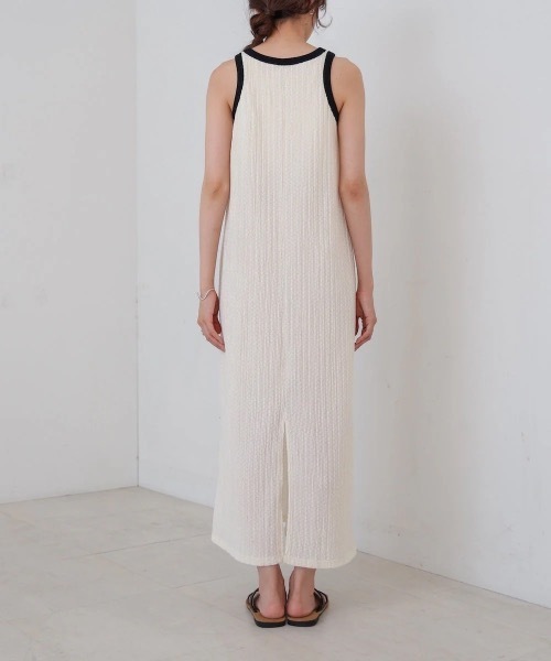 Bab(バブ)の「【S・Mサイズ展開】カップ付きアメスリワンピース(ワンピース・レディース・ブラック/アイボリー・SMALL/MEDIUM)」の10枚目の写真