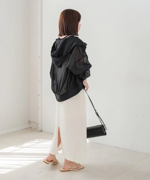 Bab(バブ)の「【S・Mサイズ展開】カップ付きアメスリワンピース(ワンピース・レディース・ブラック/アイボリー・SMALL/MEDIUM)」の15枚目の写真