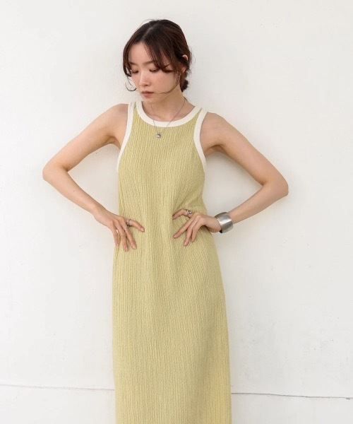 Bab(バブ)の「【S・Mサイズ展開】カップ付きアメスリワンピース(ワンピース・レディース・ブラック/アイボリー・SMALL/MEDIUM)」の19枚目の写真