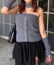 SPIRALGIRL | アームウォーマーシャギーニット(ニット/セーター)