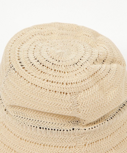 studio CLIP（スタディオクリップ）の「洗えるサーモ日よけハット（ハット・レディース・ブラック/ライトベージュ・FREE）」の11枚目の写真