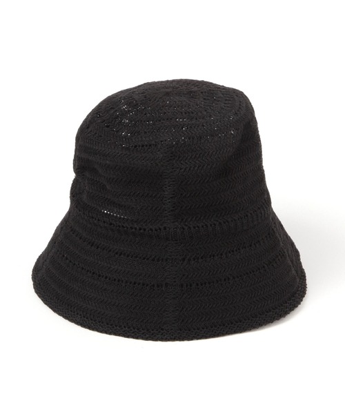 studio CLIP（スタディオクリップ）の「洗えるサーモ日よけハット（ハット・レディース・ブラック/ライトベージュ・FREE）」の4枚目の写真