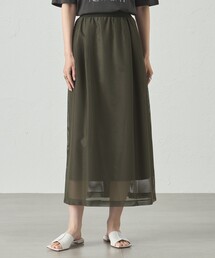 CAST: | 【セットアップ対応/オンでもオフでも活躍】メッシュフレアスカート(スカート)