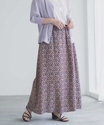 Idnes 小花柄ナロースカート