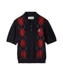 LILY BROWN | ワンポイントニットポロシャツ(ポロシャツ)