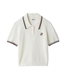 LILY BROWN | ワンポイントニットポロシャツ(ポロシャツ)