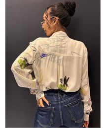 Desigual | アートコラージュオーバーサイズシャツ(シャツ/ブラウス)