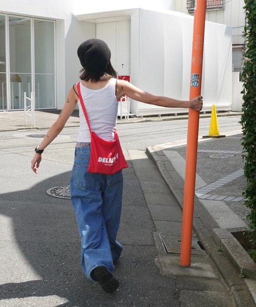 TEEN BOOP（ティーンブープ）の「2wayチェックレイヤードデニム（デニムパンツ・レディース・ブルー・SMALL/MEDIUM）」の18枚目の写真