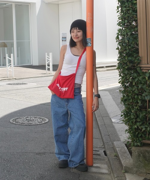 TEEN BOOP（ティーンブープ）の「2wayチェックレイヤードデニム（デニムパンツ・レディース・ブルー・SMALL/MEDIUM）」の19枚目の写真