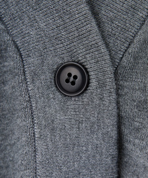 Americana/アメリカーナ] 別注 バックロゴ ショート丈 Vネック