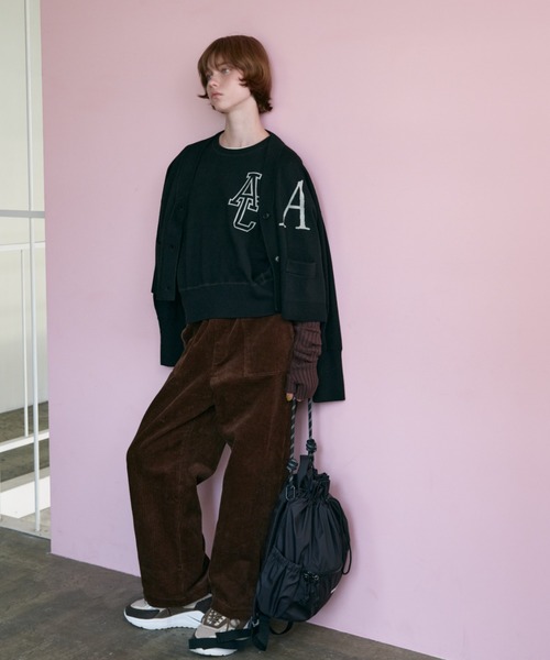 セール】[Americana/アメリカーナ] 別注 バックロゴ ショート丈 V