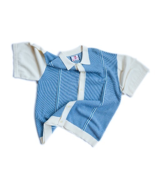 SON OF THE CHEESE（サノバチーズ）の「【SON OF THE CHEESE（サノバチーズ）】Ripley Knit（ニット/セーター・メンズ・ピンク/ブルー/イエロー・MEDIUM/LARGE/X-LARGE）」の6枚目の写真