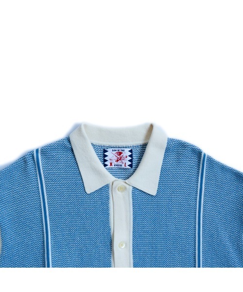 SON OF THE CHEESE（サノバチーズ）の「【SON OF THE CHEESE（サノバチーズ）】Ripley Knit（ニット/セーター・メンズ・ピンク/ブルー/イエロー・MEDIUM/LARGE/X-LARGE）」の7枚目の写真