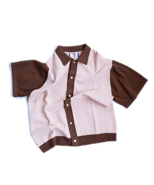 SON OF THE CHEESE（サノバチーズ）の「【SON OF THE CHEESE（サノバチーズ）】Ripley Knit（ニット/セーター・メンズ・ピンク/ブルー/イエロー・MEDIUM/LARGE/X-LARGE）」の8枚目の写真