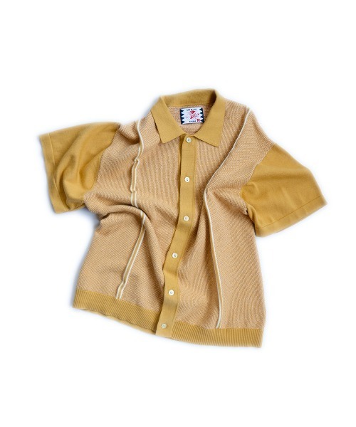 SON OF THE CHEESE（サノバチーズ）の「【SON OF THE CHEESE（サノバチーズ）】Ripley Knit（ニット/セーター・メンズ・ピンク/ブルー/イエロー・MEDIUM/LARGE/X-LARGE）」の12枚目の写真