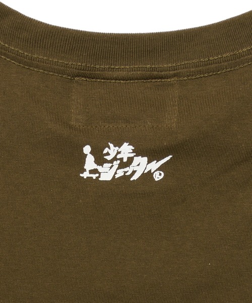 少年ジェッター(ショウネンジェッター)の「ABI WRIGHT SS TEE(Tシャツ/カットソー・メンズ・オリーブ/ナチュラル・XL/L/M)」の10枚目の写真