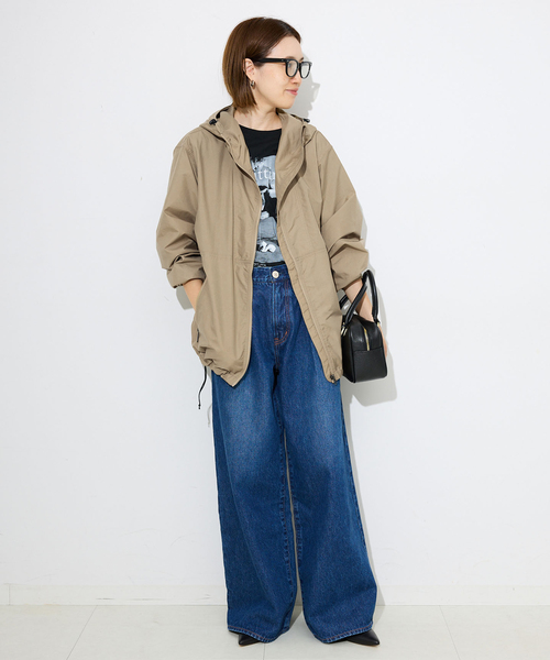 THE NORTH FACE（ザノースフェイス）の「THE NORTH FACE/ザ ノース フェイス Compact Jacket NP72530（マウンテンパーカー・レディース・ブラック/ベージュ・MEDIUM）」の14枚目の写真