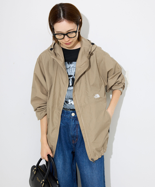 THE NORTH FACE（ザノースフェイス）の「THE NORTH FACE/ザ ノース フェイス Compact Jacket NP72530（マウンテンパーカー・レディース・ブラック/ベージュ・MEDIUM）」の19枚目の写真