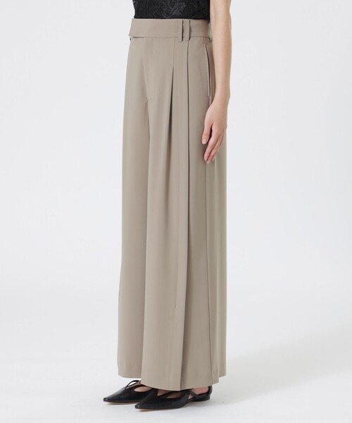 LOVELESS（ラブレス）の「スリットワイドパンツ（スラックス・レディース・ブルー系その他7/ベージュ系その他4/ブラック・36/34/38）」の21枚目の写真