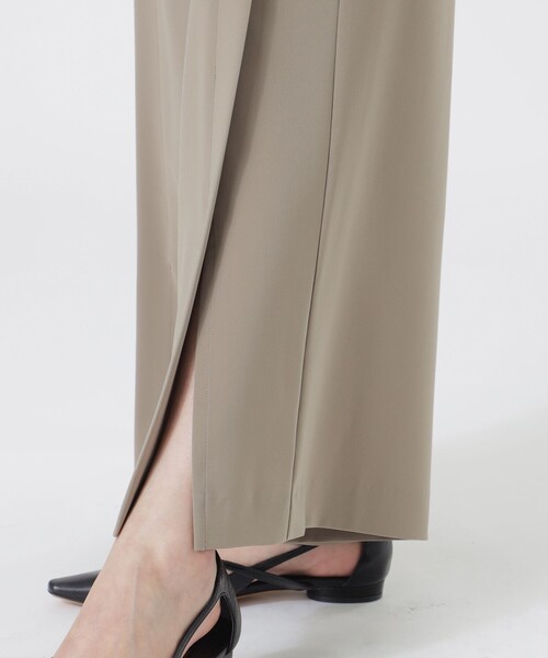 LOVELESS（ラブレス）の「スリットワイドパンツ（スラックス・レディース・ブルー系その他7/ベージュ系その他4/ブラック・36/34/38）」の7枚目の写真