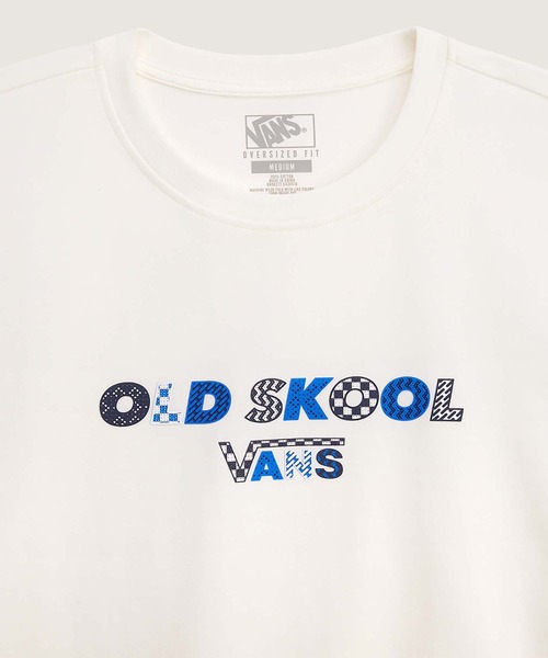 VANS(バンズ)の「OLD SKOOL Tシャツ(Tシャツ/カットソー・メンズ・オフホワイト・X-LARGE/SMALL/LARGE/MEDIUM)」の3枚目の写真