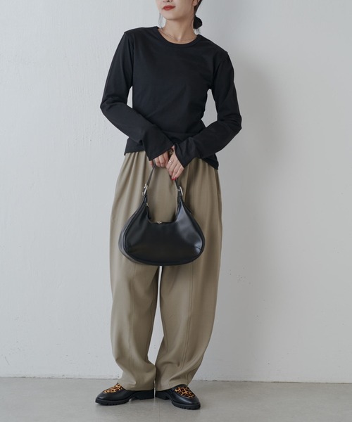 Lui's（ルイス）の「カーブイージーパンツ（その他パンツ・レディース・グレー/ブラック/ベージュ・38/36）」の12枚目の写真