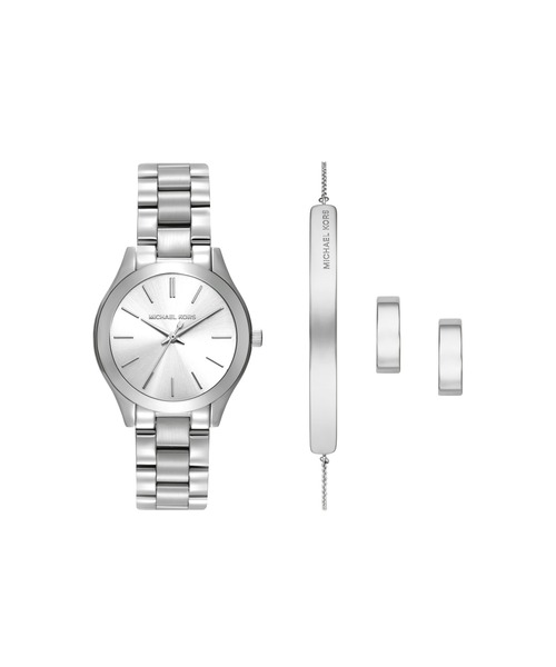 MICHAEL KORS(マイケルコース)の「マイケル・コース 腕時計 レディース アナログ ステンレス MK7563SET(アナログ腕時計・レディース・シルバー・FREE)」の1枚目の写真