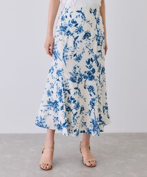 D&G 花柄シルクマーメイドスカート未使用品 花柄刺繍シアーマーメイドスカート[jh61] | レディース
