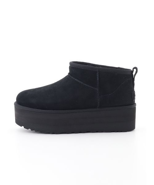 UGG】1135092-BLK W CLASSIC ULTRA MINI PLATFORM（スニーカー
