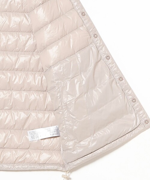 DANTON ベスト xs 黒 DANTON / インナーダウン クルーネック ベスト