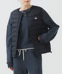 DANTON / インナーダウン クルーネック ベスト 25FW（XS～M）
