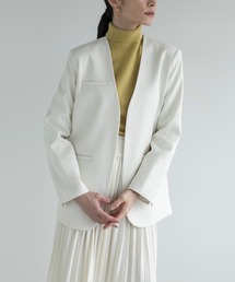 DECADE CLASSIC（ディケイド クラシック）の「【DECADECLASSIC】ノーカラー ジャケット（ノーカラージャケット）」