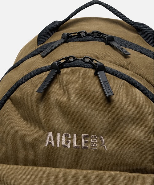 AIGLE（エーグル）の「撥水 ハイキング バックパック 22L（バックパック/リュック・レディース・ブラック/カーキ・FREE）」の14枚目の写真