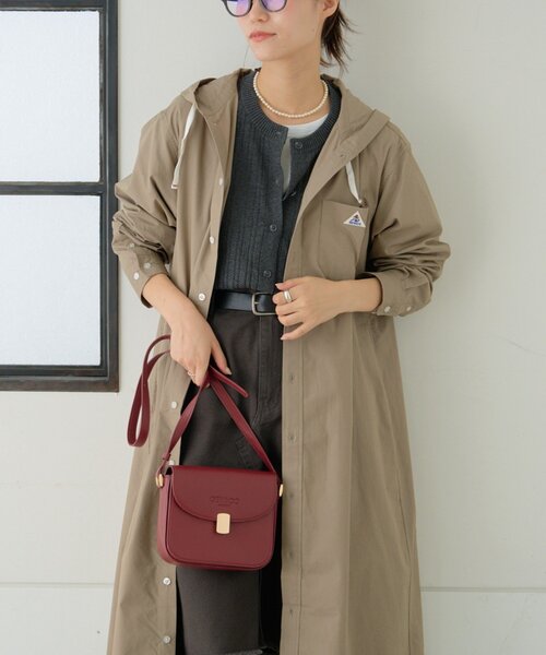 GEVACO(ゲバコ)の「【GEVACO】レザーショルダーバッグ(ショルダーバッグ・レディース・ブラック/ボルドー/キャメル・ONE SIZE)」の5枚目の写真