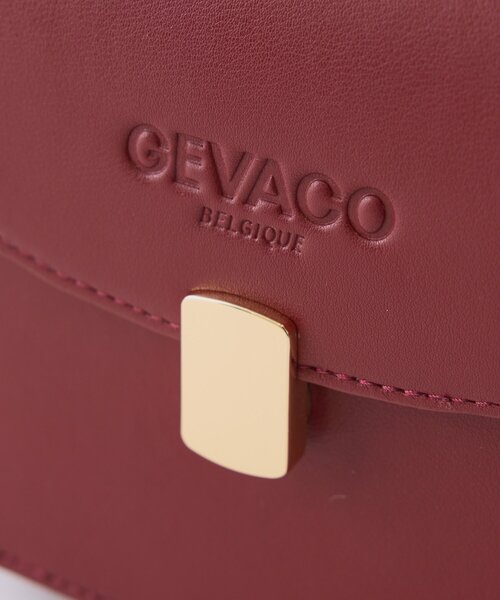 GEVACO(ゲバコ)の「【GEVACO】レザーショルダーバッグ(ショルダーバッグ・レディース・ブラック/ボルドー/キャメル・ONE SIZE)」の15枚目の写真
