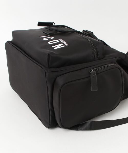 DSQUARED2(ディースクエアード)の「Be ICON Bags/0251(バックパック/リュック・レディース・ブラック・FREE)」の2枚目の写真