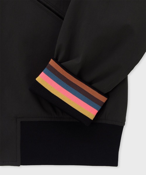 Paul Smith（ポールスミス）の「パフォーマンスストレッチ MA-1ブルゾン / 253171 275U（ブルゾン・メンズ・ブラック/ダークグレー・SMALL/MEDIUM/LARGE/X-LARGE）」の12枚目の写真