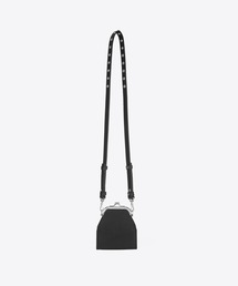 BIGOTRE ブラックレザーショルダーバッグ bigotre】ビゴター レザー LUNCH／BLACK ショルダーバッグの通販