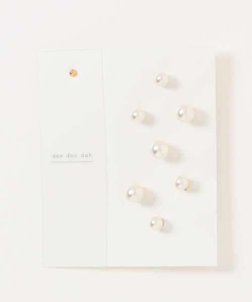 dee doo dah（ディドゥダ）の「【deedoodah】パールヘアピアスセット（ヘアピン・レディース・A/B・FREE）」の8枚目の写真