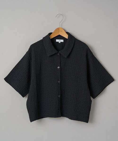 coen（コーエン）の「ポコポコハーフスリーブシャツ（シャツ/ブラウス・レディース・ブラック/ベージュ/ダークオレンジ・M/L）」の22枚目の写真