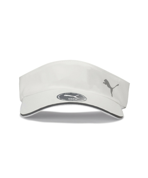 PUMA（プーマ）の「PUMA プーマ ユニセックス ランニング バイザー（サンバイザー・メンズ・ホワイト/ブラック・フリー）」の7枚目の写真