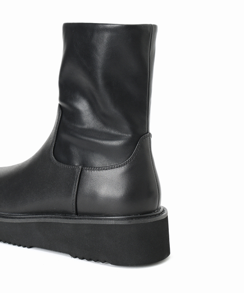 SLOBE IENA（スローブイエナ）の「SLOBE レザーブーツ（ブーツ・レディース・ブラック・23cm/23.5cm/24cm/24.5cm）」の5枚目の写真