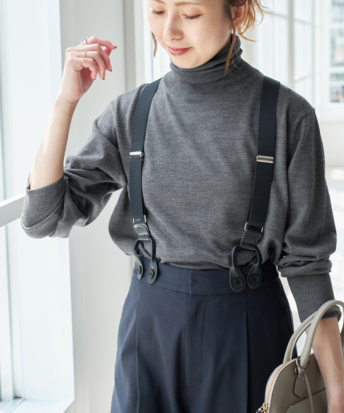 Spick&Span 18Gタートルネックプルオーバー 手洗い可 / 追加》18Gタートルネックプルオーバー（ニット/セーター