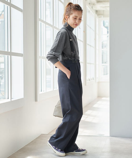 Spick & Span タートルネック　プルオーバー Spick & Span｜《手洗い可 / 追加》18Gタートルネックプルオーバー