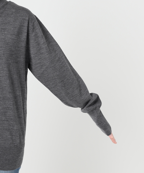 Spick & Span(スピックアンドスパン)の「《手洗い可 / 追加》18Gタートルネックプルオーバー(ニット/セーター・レディース・チャコールグレー/ブラック/レッド/ベージュ・FREE)」の7枚目の写真