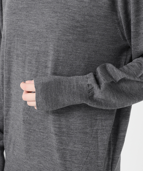 Spick & Span(スピックアンドスパン)の「《手洗い可 / 追加》18Gタートルネックプルオーバー(ニット/セーター・レディース・チャコールグレー/ブラック/レッド/ベージュ・FREE)」の8枚目の写真