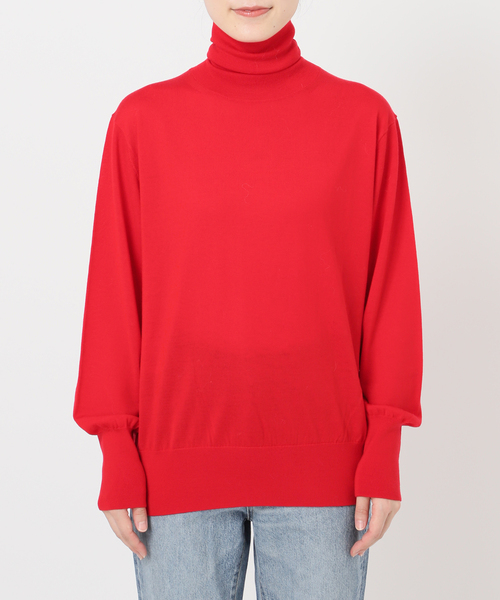 手洗い可 / 追加》18Gタートルネックプルオーバー（ニット/セーター