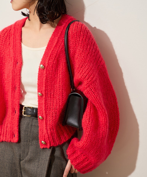 AMYRIS Vネックカーディガン（カーディガン/ボレロ）｜journal