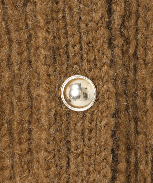 journal standard L'essage（ジャーナルスタンダードレサージュ）の「AMYRIS Vネックカーディガン（カーディガン/ボレロ・レディース・パープル/レッド/ブラウン・FREE）」の20枚目の写真